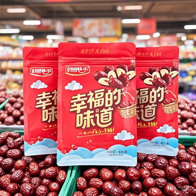 حقيبة بسحاب مختومة بثمانية حواف