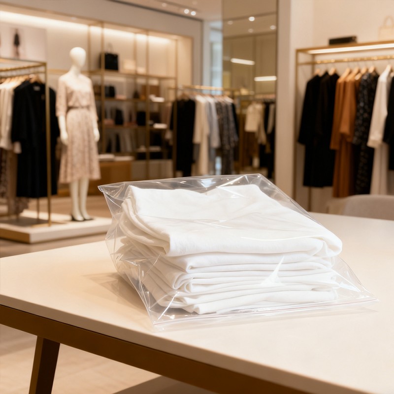 حقيبة الحقيبة غير المطبوعة PE